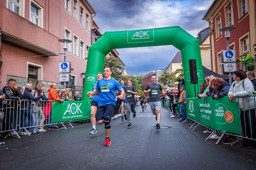 Foto von Zieleinlauf